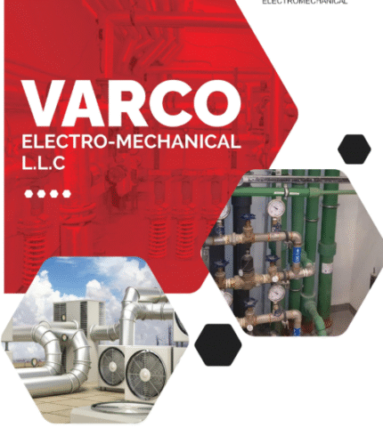 قالب بروفايل شركة مقاولات varco